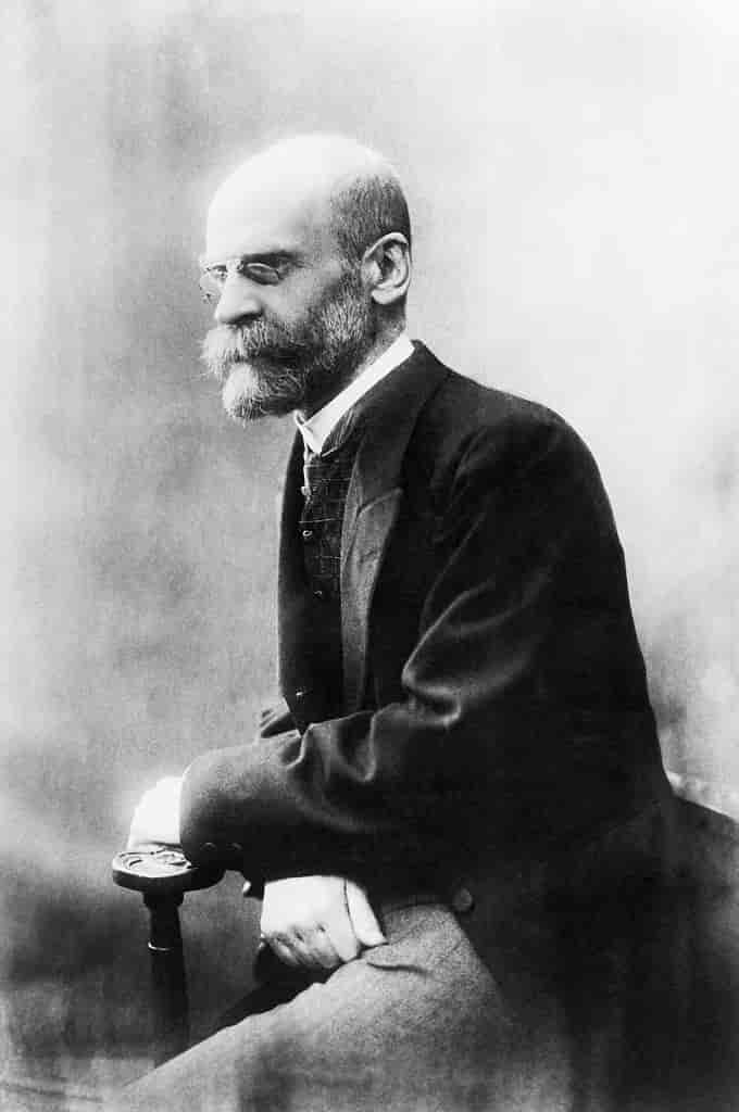 Porträt von Émile Durkheim